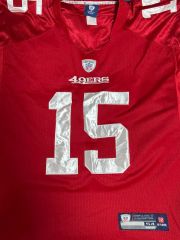 1664☆リーボック☆NFL49ers☆アメフトゲームシャツ☆チームロゴ