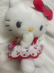 当時物 ハローキティ さくらんぼ リボン ぬいぐるみ レア サンリオ