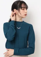 【新品未使用・訳あり】DRESKIP（ドレスキップ） しぼしぼハイネックトップスのサムネイル