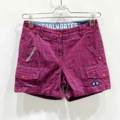 パーリーゲイツ 正規品 レディースゴルフ ハーフパンツ 0サイズ ジーンズ センスのサムネイル