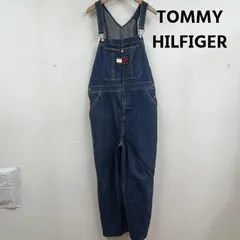 トミーヒルフィガー デニム オーバーオール フラッグ  パッチ フロント ロゴ メンズ M ISItems【USED】【古着】【中古】50160773のサムネイル