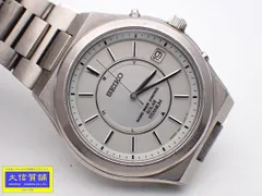 SEIKO セイコー メンズウォッチ SOLAR TITANIUM 7B22-0AF0 シルバーダイヤル 中古B 【送料無料】 B-2373【質屋出品】のサムネイル