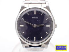 SEIKO セイコー 視覚障害者向けウオッチ メンズクォーツ 7C17-8000 SS ネイビーダイヤル 風防開閉式 盲人用 中古B 【送料無料】 B-2374【質屋出品】 SEIKO セイコー 視覚障害者向けウオッチ メンズクォーツ 7C17-8000 SS