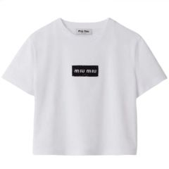 MIU MIU シームレス メランジ Tシャツ 大人気 定番 正規品 - メルカリ