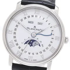 ブランパン Blancpain N06654A011027A055B/6654A-1127-55B ヴィルレ コンプリートカレンダー デイト 自動巻き メンズ 保証書付き_846373のサムネイル