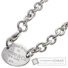 TIFFANY&Co. ティファニー リターントゥ ティファニー  オーバルタグ ネックレス SV レディース [中古]のサムネイル
