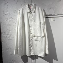 FUMITO GANRYU オーバーサイズ ホワイトシャツ - メルカリ
