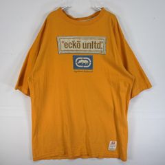 プリントTシャツ ECKO UNLTD. Y2K オレンジ 古着8SM2 - メルカリ