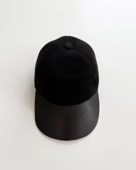 1990s HERMES MOTSCH LEATHER CAP エルメス　1990年　 archive アーカイブ　モッチ　帽子　キャップ　90s エルメス　レザーのサムネイル