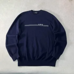 100 A.P.C. アーペーセー エポニム ロゴ カシミア コットン ニットのサムネイル