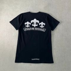 正規品 クロムハーツ OLD スクロールラベル レディース チビTシャツ 
