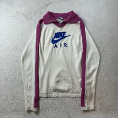 W 95 NIKE ツートン ピンク ハーフ ジップアップ ニットのサムネイル