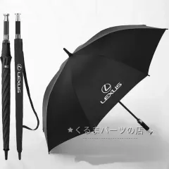 【2026年新品】レクサス専用 日傘 晴雨兼用 折りたたみ傘 ブラック 遮光 遮熱 大判サイズ 120cmのサムネイル