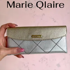 Marie Claire 長財布 ゴールド シルバー バイカラーのサムネイル