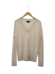 アーペーセー A.P.C. Vネック ニット S セーター ウール シルク ベージュ トップスのサムネイル