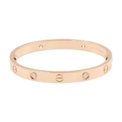 カルティエ CARTIER ブレスレット ラブブレス 4PD B6036016 腕回り14.5㎝ K18PG（ピンクゴールド） ダイヤモンド ラブブレス 4PD レディース Used Aのサムネイル
