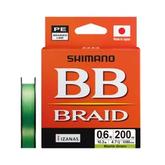 シマノ　BB ブレイド 200m　BB BRAID　LD-M64Y マンティスグリーンのサムネイル