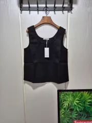 （セール）（新品）kattkatt ツイード ノースリーブ ブラック