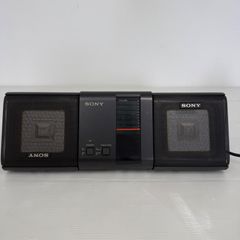 ラジオ受信OK・純正アダプター付】SONY ZX-3 ラジカセ APMスピーカー