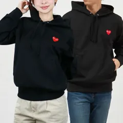 コムデギャルソン COMME DES GARCONS ユニセックス パーカー フーディ スウェット プルオーバー PLAY プレイ T174 SWEATSHIRT RED EMBLEM【お取り寄せ】のサムネイル