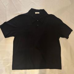 steven alan LOOSE FIT ポロシャツ ブラック M - メルカリ