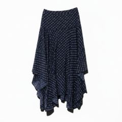 PERVERZE 25AW Knit Lace Jagged-hem Skirt - メルカリ