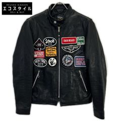 未使用】 glamb Black Jack Riders JKT B・J展 - メルカリ