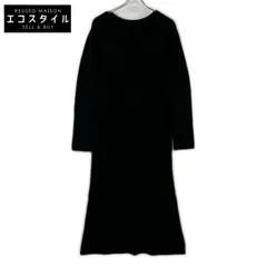 Plage　プラージュ　ブラック 25-040-922-2030 アルパカ混 ニットワンピース　38のサムネイル
