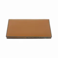 ヴァレクストラ Valextra ヴァーティカル 12カード レザー ロングウォレット 長財布 ハバナ ライトブラウン V8L21-044-0001-1のサムネイル