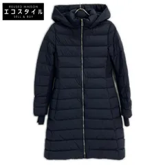 Burberry LONDON　バーバリーロンドン　8067299 ネイビー ナイロンフーデッドダウンコート　Sのサムネイル