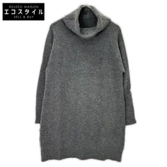 HYSTERIC GLAMOUR　ヒステリックグラマー　0163NO02 グレー ハイネック ウール ワンピースのサムネイル