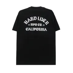 HARD LUCK T-SHIRT ハードラック Tシャツ CALIFAS BLACK　スケートボード スケボーのサムネイル