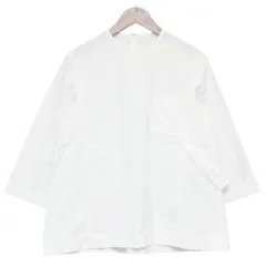 Maison Margiela　メゾンマルジェラ　2017SS　プルオーバーブラウス　ノーカラーシャツ　S51NC0423 S44720　8054000246915のサムネイル