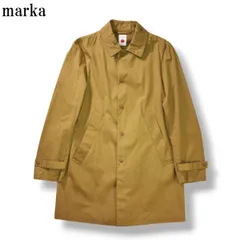 日本製 マーカ marka ライトコート コーチジャケット ステンカラーコート カジュアル トラッド ノームコア 2 ベージュ メンズのサムネイル