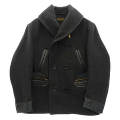 TENDERLOIN テンダーロイン T-RAIL ROADER SPECIAL HEATHER レザー切替 レイルローダー スペシャル Pコート チャコール系【中古】のサムネイル