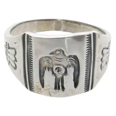 LARRY SMITH ラリースミス RG-0029 ギャランティカード付属 THUNDER BIRD RING サンダーバード リング シルバー系 24号【中古】のサムネイル