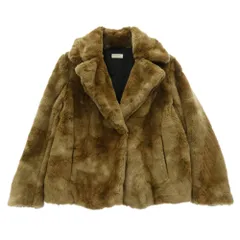 DRIES VAN NOTEN ドリスヴァンノッテン テディベアコート フェイクファー ショート ジャケット ライトブラウン系 サイズ表記なし【中古】のサムネイル