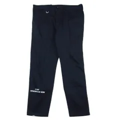 uniform experiment ユニフォームエクスペリメント UE-192011 GRAFFITI SLIM FIT CHINO PANTS グラフィティ スリム フィット チノパンツ ブラック系 3【中古】のサムネイル