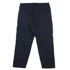 uniform experiment ユニフォームエクスペリメント 21AW UE-212013 TAPERED FATIGUE PANTS ロゴプリント テーパード ファティーグ パンツ ブラック系 2【中古】のサムネイル