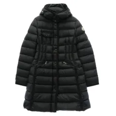 MONCLER モンクレール 19AW E20934930005 53048 HERMINE エルミンヌ ロング ダウン コート ジャケット ブラック系【中古】のサムネイル