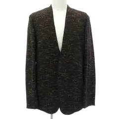 MAISON MARTIN MARGIELA メゾンマルタンマルジェラ 16AW S50BN0303 四つタグ 10ライン ノーカラー ジャケット カラーレス テーラード ジャケット ツイード マルチカラー系 50【中古】のサムネイル