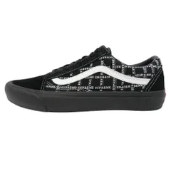 Supreme シュプリーム VANS バンズ 20AW VN0A45JC2YW x VANS バンズ ヴァンズ Old Skool Pro オールドスクール プロ スエード キャンバス スニーカー ブラック系 28cm【極上美品】【中古】のサムネイル