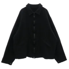 COMOLI コモリ 24AW A03-01014 縮絨ウール ジップショートジャケット ブルゾン ブラック系 2【中古】のサムネイル