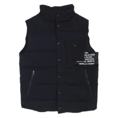 uniform experiment ユニフォームエクスペリメント 19AW UE-192018 PADDED VEST ロゴプリント パデッド 中綿 ベスト ブラック系 2【中古】のサムネイル