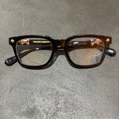 未使用 CHROME HEARTS COX UCKER BK-18KGP コックスアッカ― サングラス メガネ クロムハーツ ブラック F 53口19-152 （16067M）のサムネイル
