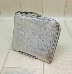 L字ファスナー ヒマラヤ クロコダイル 財布 本物 シャイニング加工