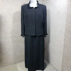 Aquascutum アクアスキュータム ブラックフォーマル ワンピース 喪服 礼服 ブラック 13号　u7483hのサムネイル