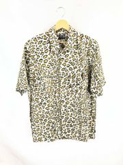 schott レーヨンオープンカラーシャツ レオパード ケンコバ アメカジ