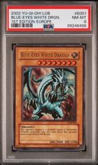 遊戯王 バンダイ版 カードダス版 青眼の白竜 英語版 PSA9 - メルカリ