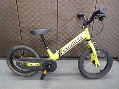 美品】ストライダー 14x ライムイエロー バランス バイク 自転車